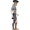 deguisement zombie gladiateur romain avec armure en latex